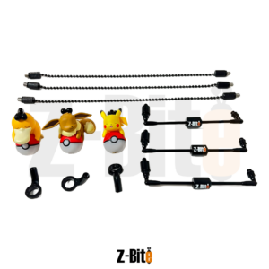 SET 3 PÉNDULOS MODULARES - PIKACHU PSYDUCK Y EEVEE