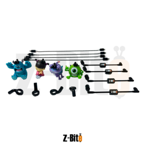 SET 4 PÉNDULOS MODULARES - MONSTRUOS S.A.